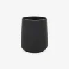 Casa Viva Vaso portacepillos de poliresina negro Carbon Ø8x10cm Clearance