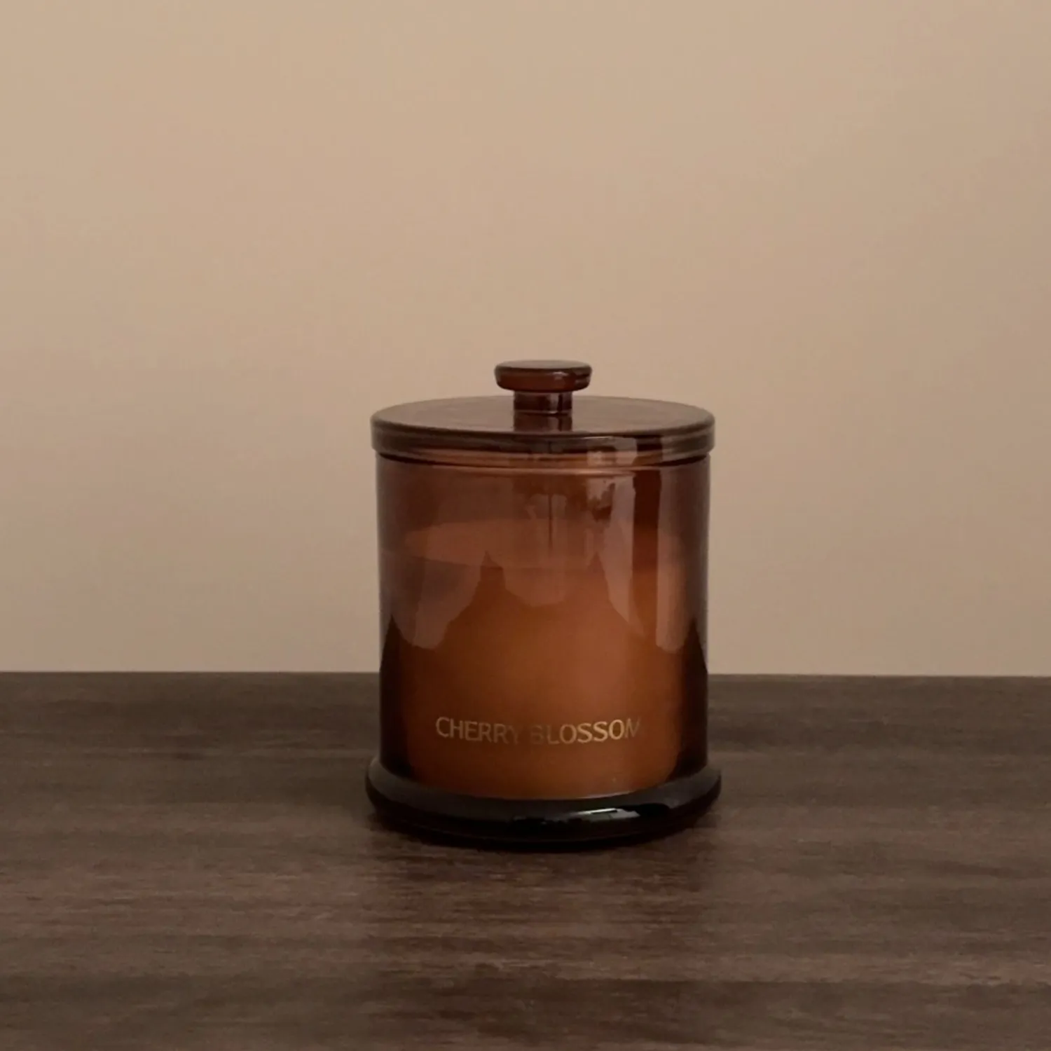 Casa Viva Vela aromática en vaso de cristal Cherry blossom Durcal Ø10x13cm