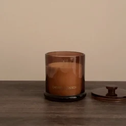 Casa Viva Vela aromática en vaso de cristal Cherry blossom Durcal Ø10x13cm