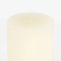 Casa Viva Vela decorativa cilindro crema Kanea Ø7x14cm