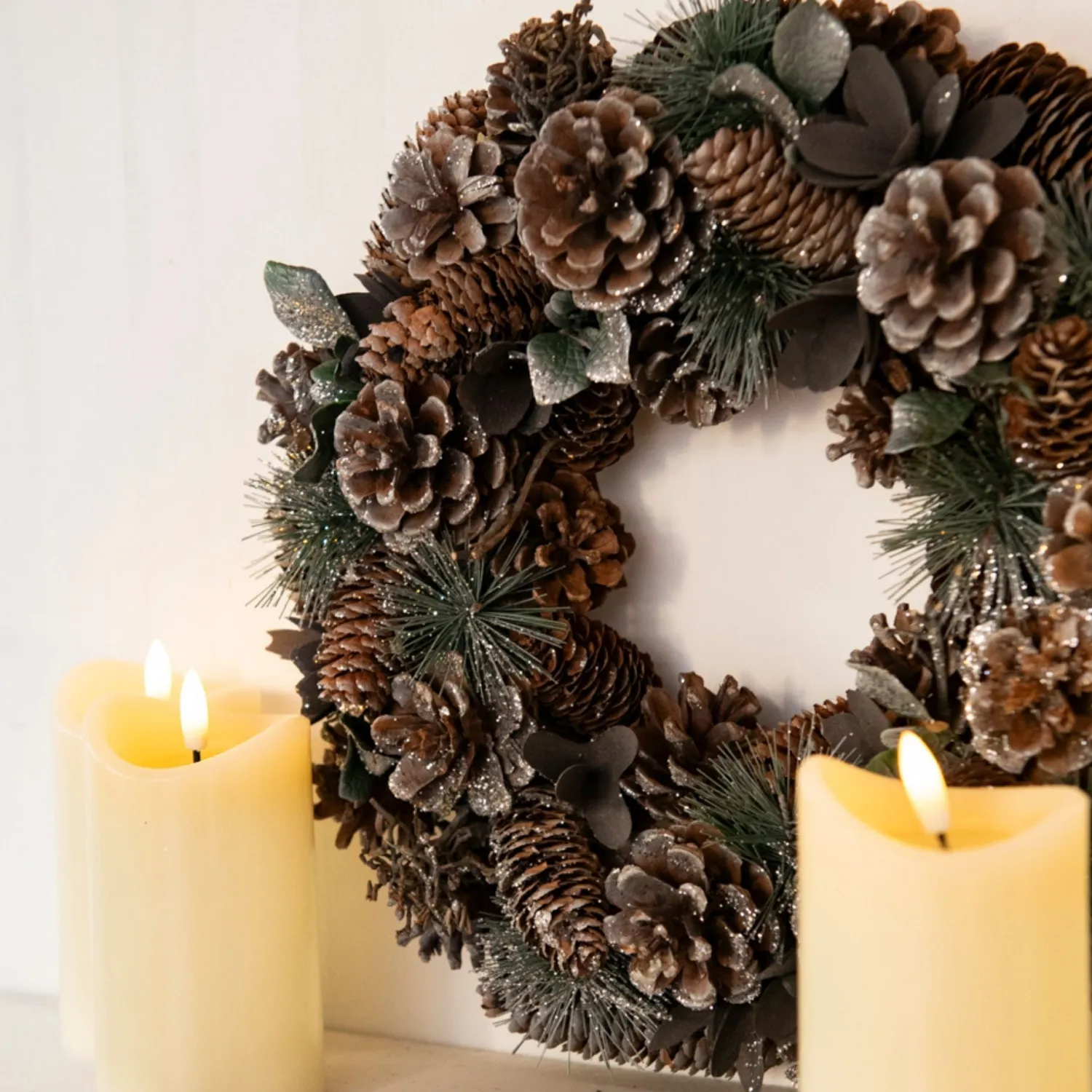 Casa Viva Vela decorativa LED beige Ø7x15cm Best