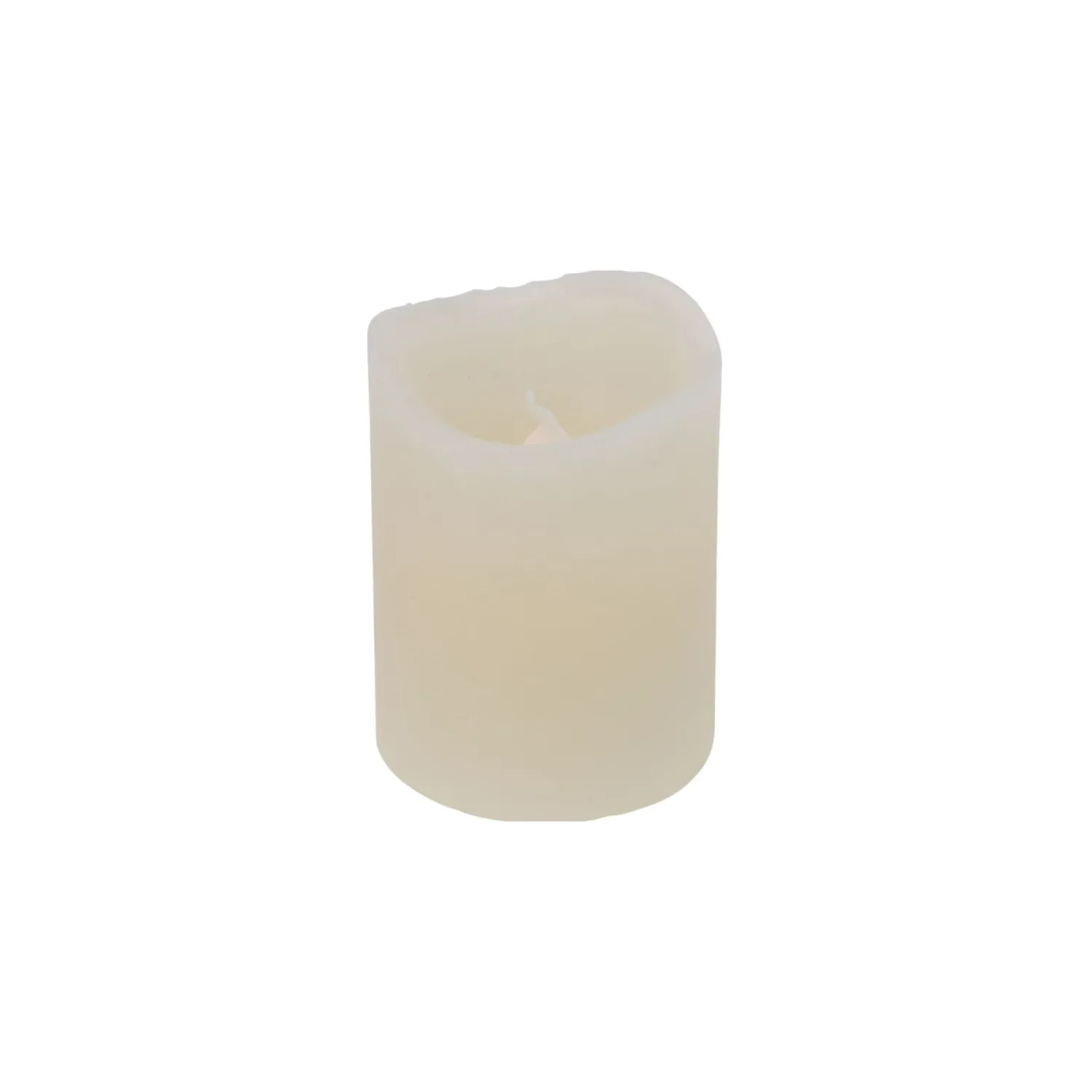 Casa Viva Vela decorativa LED con temporizador marfil Ø7x9cm Hot