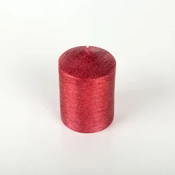 Casa Viva Vela decorativa pilar rojo Ø7x10cm New