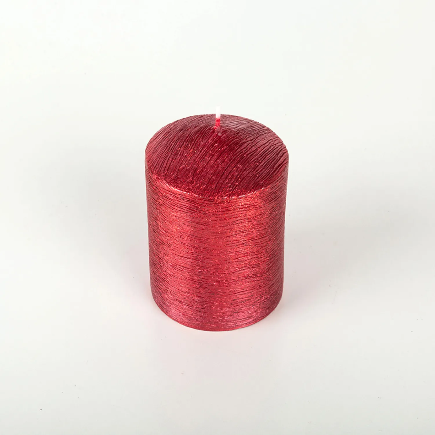 Casa Viva Vela decorativa pilar rojo Ø7x10cm New