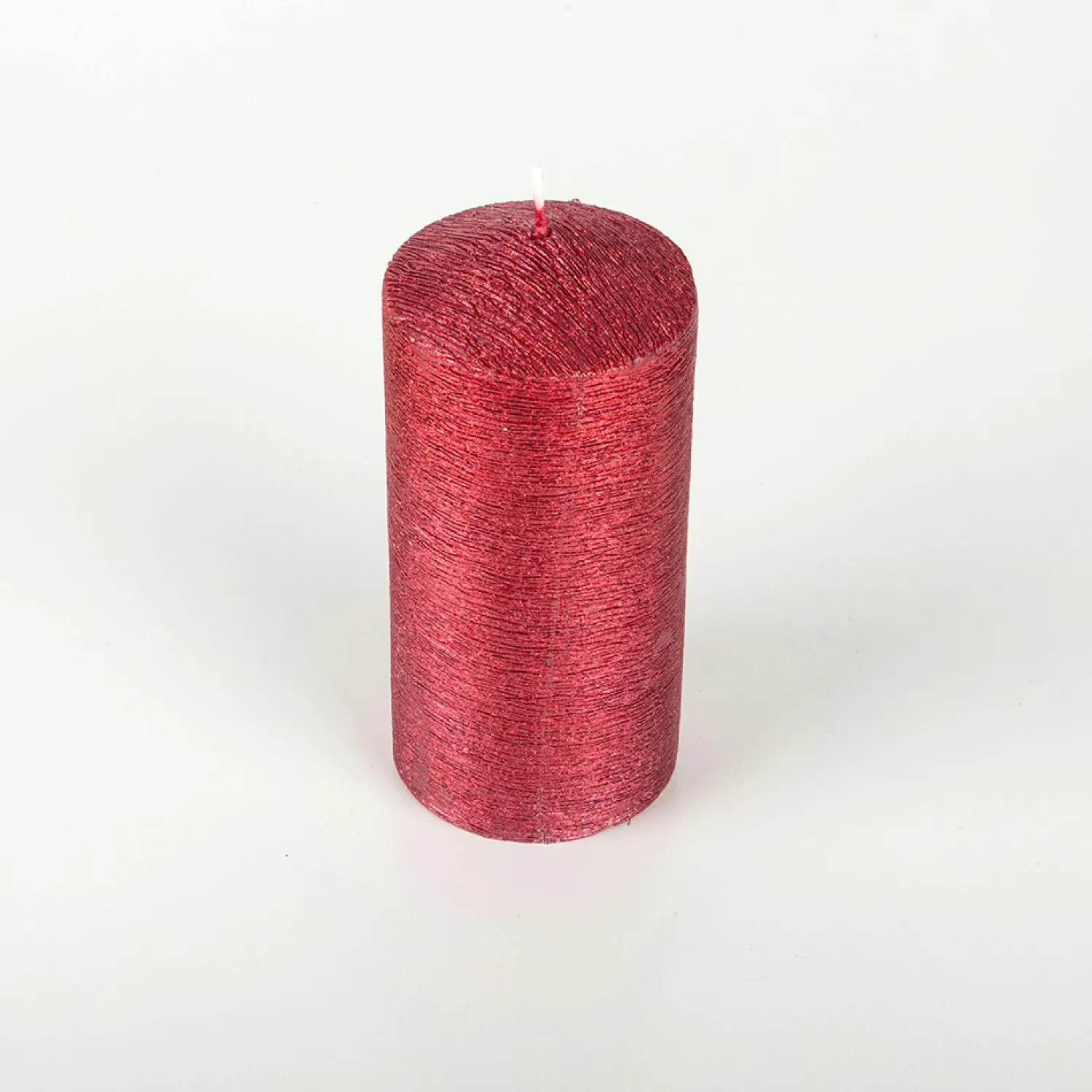 Casa Viva Vela decorativa pilar rojo Ø7x15cm Clearance