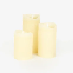 Casa Viva Vela LED crema 7x12,5cm Online