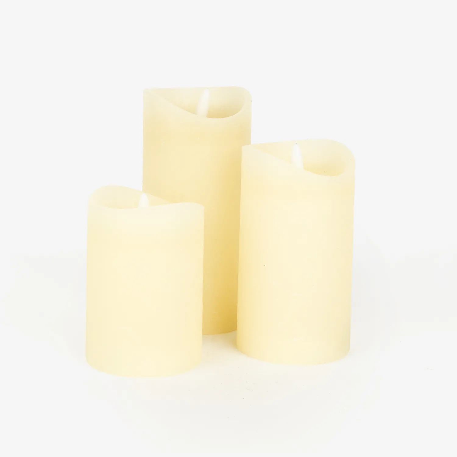 Casa Viva Vela LED crema 7x12,5cm Online