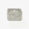 Casa Viva Vela LED en tarro de hormigón gris 13x13x7cm Discount