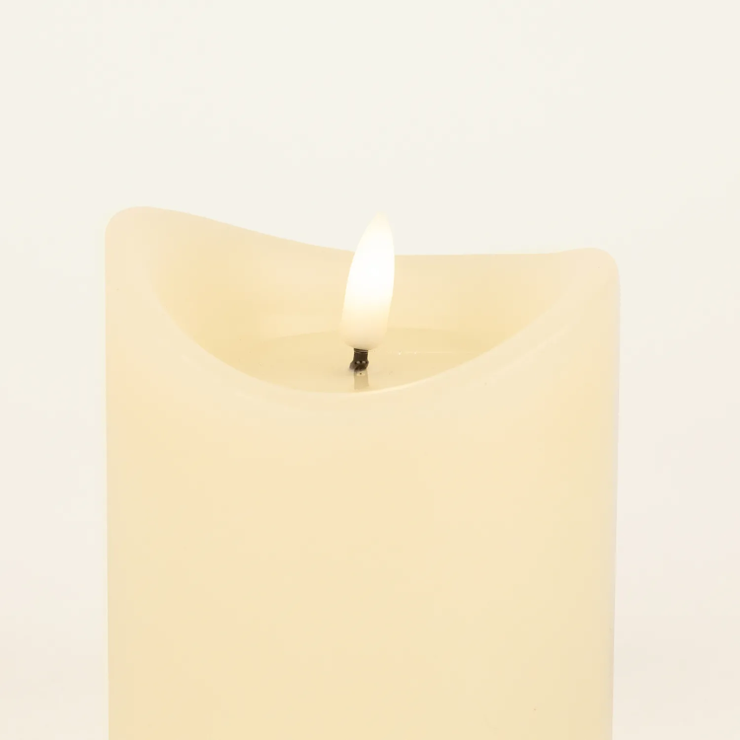 Casa Viva Vela LED Ivory 9x10cm Clearance