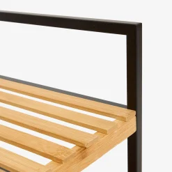 Casa Viva Zapatero de bambú con 3 estantes Kabil 70x33x48cm Clearance