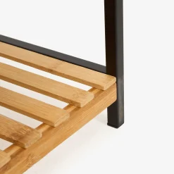 Casa Viva Zapatero de bambú con 3 estantes Kabil 70x33x48cm Clearance